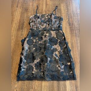 NWT Altar´d State Dress Gold/Black Fancy Prom Homecoming Party- Size XS